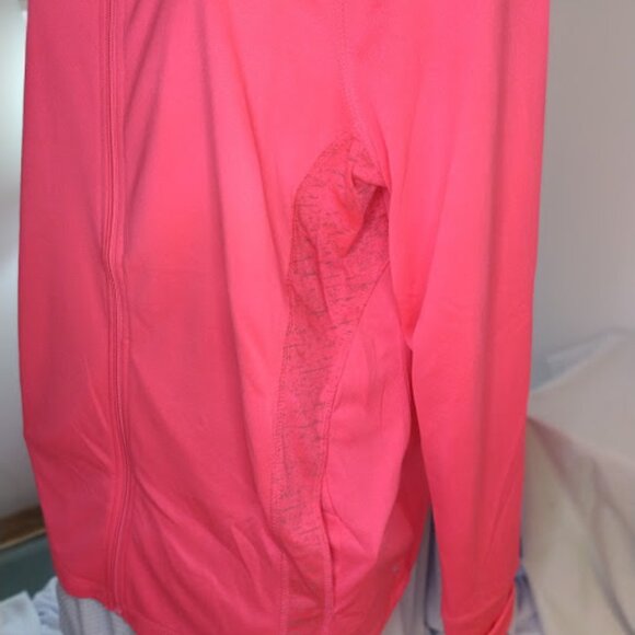 Danskin Now XL Pink Dri More Yoga/Running Jacket with Thumbholes - Picture 2 of 14